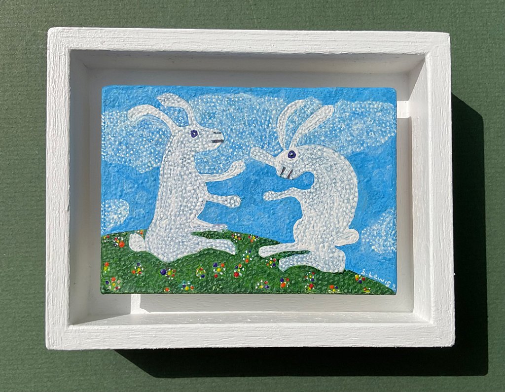 Boxing Hares